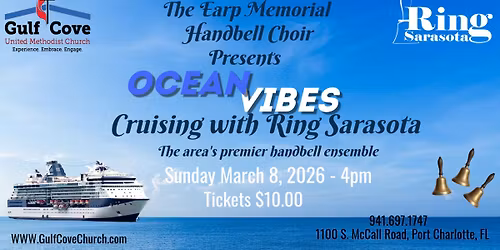 Gulf Cove UMC to Host \u201cOcean Vibes: Cruising with Ring Sarasota\u201d Handbell Concert