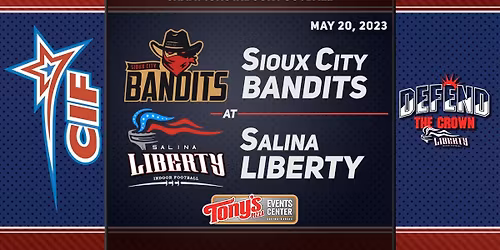 Sioux City Bandits at Salina Liberty