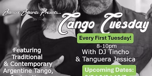 Belmont Billiards Presents: Tango Tuesday!