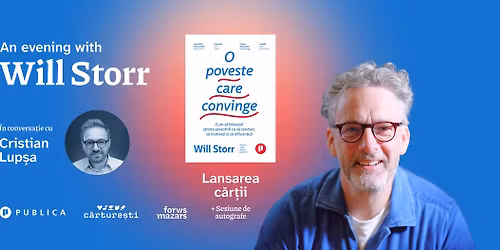 An evening with Will Storr