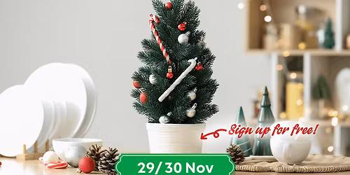 Thermomix Mini Christmas Tree Making Workshop