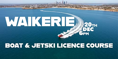 Waikerie Boat Licence Course