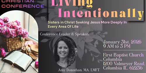 Womens Christian Conference-Living Intentionally