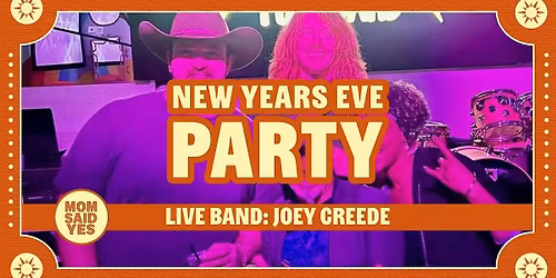 New Year's Eve Party Torrance: Live Band Joey Creede