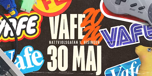 VAFE 2026 - Actionfigurer, tv-spel och andra retroprylar