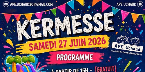 GRANDE KERMESSE 2026 - OUVERTE \u00c0 TOUS ! 