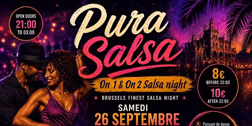 PURA SALSA \u25aa\ufe0fOn 1 & On 2 Salsa Night\u25aa\ufe0f