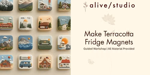 Make Terracotta Fridge Magnets