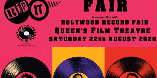 Rip It Up Record Fair