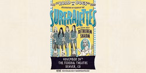 The Surfrajettes with Bethlehem Shalom | Denver, CO