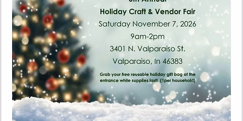 Holiday Craft & Vendor Event
