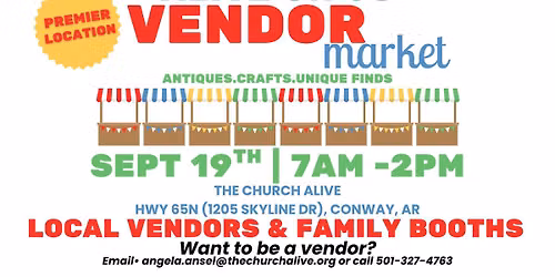 Vendor Market Alive on 65