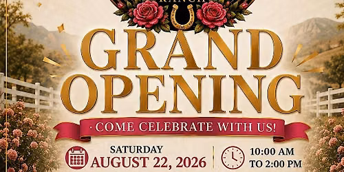 Blackmore Rose Ranch Grand Opening Celebration