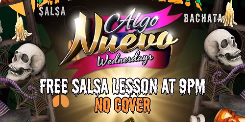 ALGO NUEVO Wednesday - Halloween Party