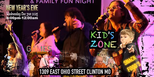 Fellowship, Worship, Family Fun Night