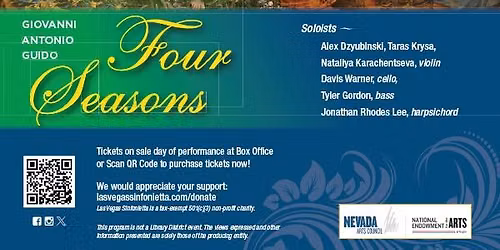 2026-2027 Season Opening! Four Seasons!