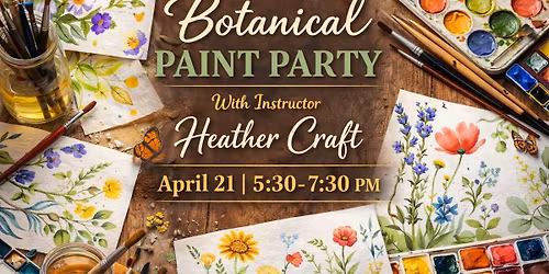 Botanical Paint Party