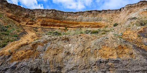 Geology of The Naze Walk - 'The Rusty Red Crag'