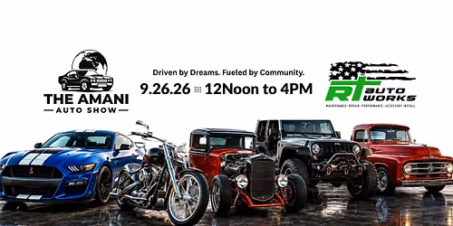 The Amani Auto Show with RT Autoworks