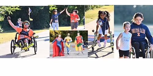 Powered to Move All Abilities Superhero 5k and Fun Run - Walk, Run, Wheelchair\/Handcycle Roll