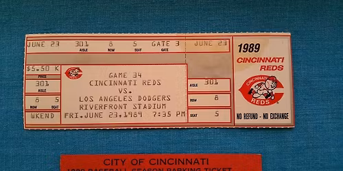 Parking Boston Red Sox at Cincinnati Reds