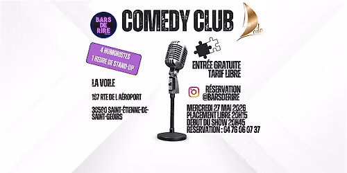 La Voile Comedy Club \u00e0 Saint-Geoirs
