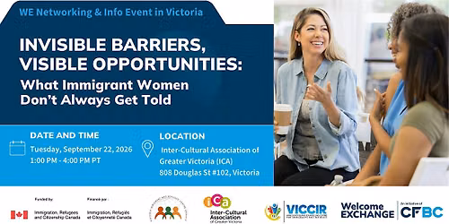 Networking & Info Event: What Immigrant Women Don\u2019t Always Get Told