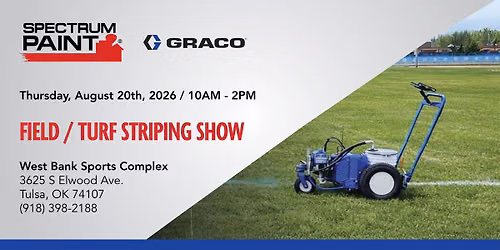 Spectrum Paint Graco Autonomous Field Striping Show & More