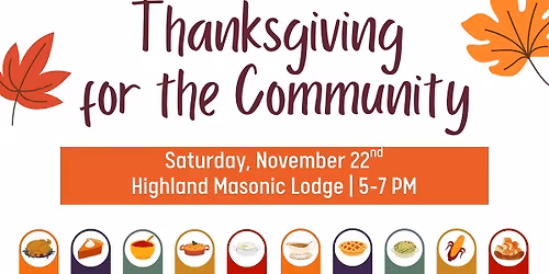 Thanksgiving for the Community