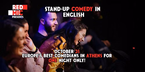 RED MIC \u2022 Athens \u2022 Stand up Comedy in English