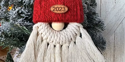 Make Your Own Macrame Gnome\/Santa, Must Pre Register Via Website