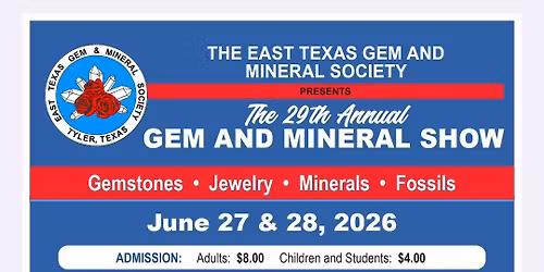 The 29th annual Gem and Mineral Show