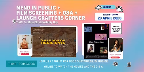 Mend in Public |  Film Screening | Q&A