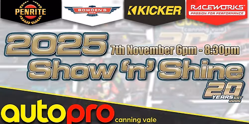 Autopro Canning Vale Show 'n' Shine 2025