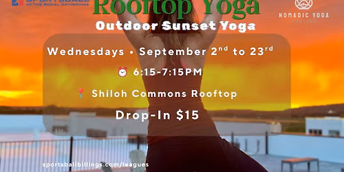 Sunset Rooftop Yoga at Shiloh Commons