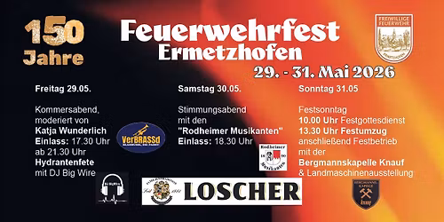 150 Jahre FFW-Ermetzhofen