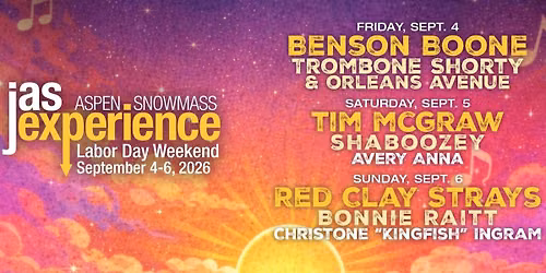 2026 Jazz Aspen Snowmass Labor Day Experience - Friday at Jazz Aspen Snowmass