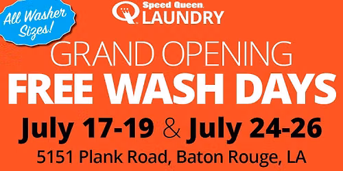 Plank Road Grand Opening & Free Wash Event: 7\/24 - 7\/26