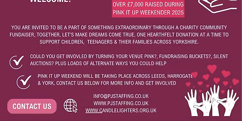 Pink It Up Weekender 2026 - Returning for a 2nd Year! 