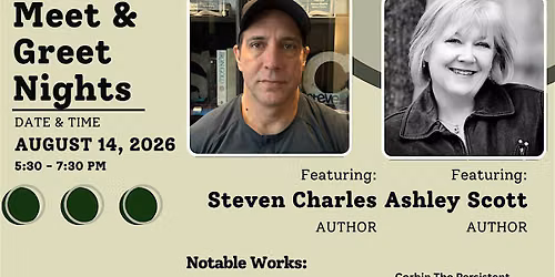 Local Author Meet & Greet Night July