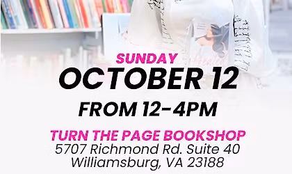 Turn The Page Bookshop Signing