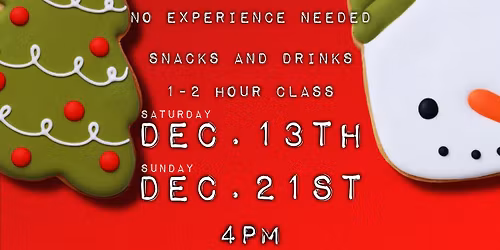 Christmas Cookie Class!