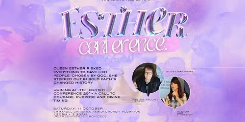 Esther Conference 2025