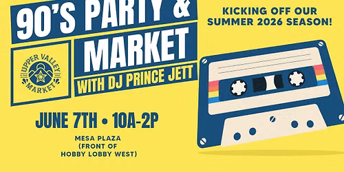 90s Party + Market