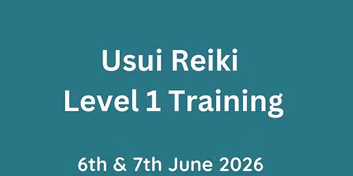 Reiki 1 Training 