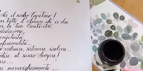 Workshop di Calligrafia Moderna
