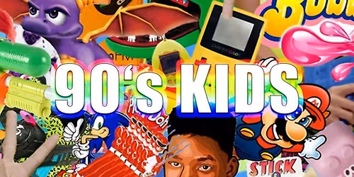 90s KIDS - Fr. 28.11.25 @ Schr\u00e4glage