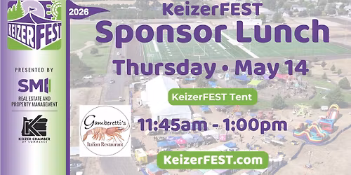 Sponsor Appreciation Luncheon