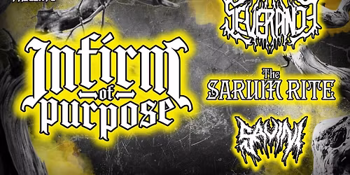 Apocalypse Live Presents: Infirm of Purpose