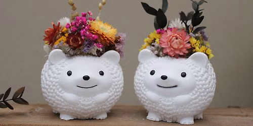 Atelier composition fleurs s\u00e9ch\u00e9es 